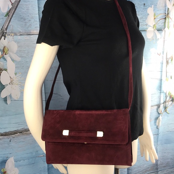 Cabrelli Suede Crossbody Bag NWT - Picture 2 of 6